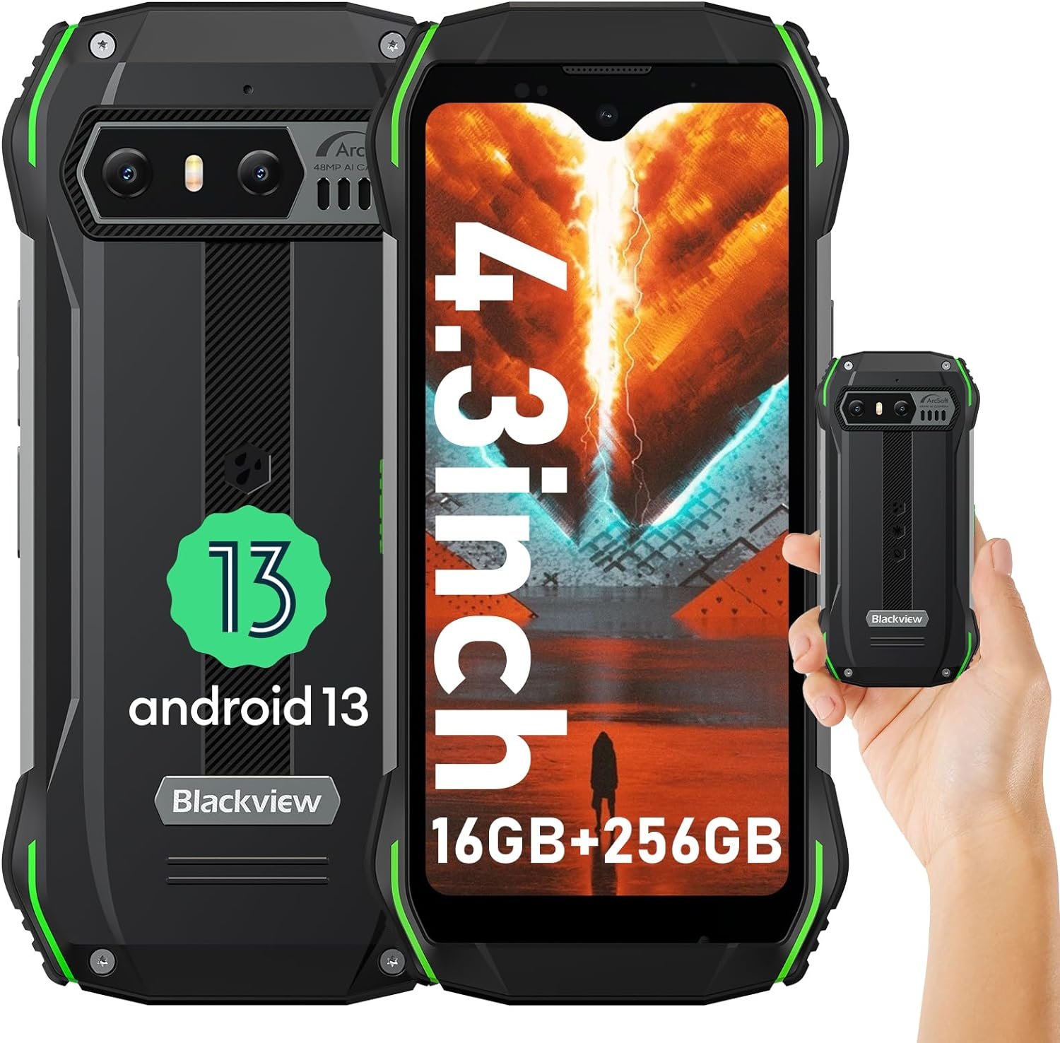 Blackview N6000 Rugged Smartphone 2023: A Compact and Powerful Device for Outdoor Enthusiasts